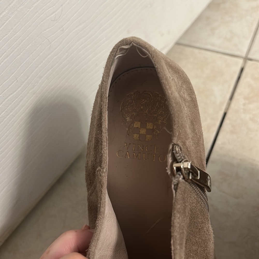 Vince Camuto Booties With 4.5 In Heel Size 10 - image 2